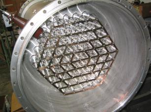 Open Ozone Generator Showing Electrodes